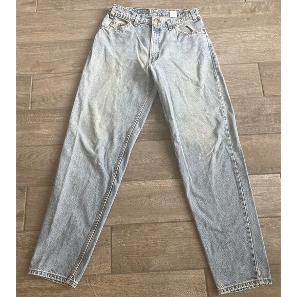 Vintage Levi's Levi 560 Denim Blue Jeans Made in USA Men's 34x32 stone washed - Picture 1 of 5